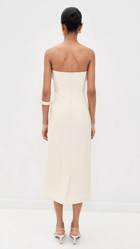 Alexis - Donella Strapless Midi Dress