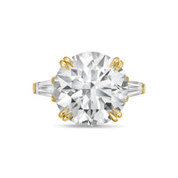 Diana M Jewels - Women's Round & Baguette Lab-grown Diamond Jewelry Ring (3.00 Ct) - Signature