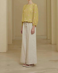 Grade & Gather - Long Line Linen Pants