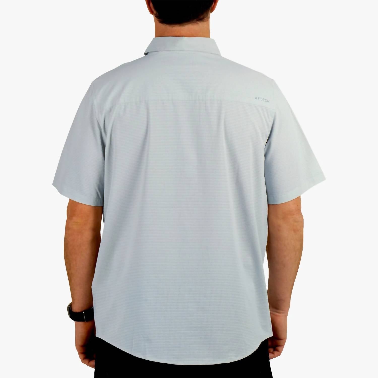 Aftco - Air-o Mesh Short Sleeve Button Down Shirt
