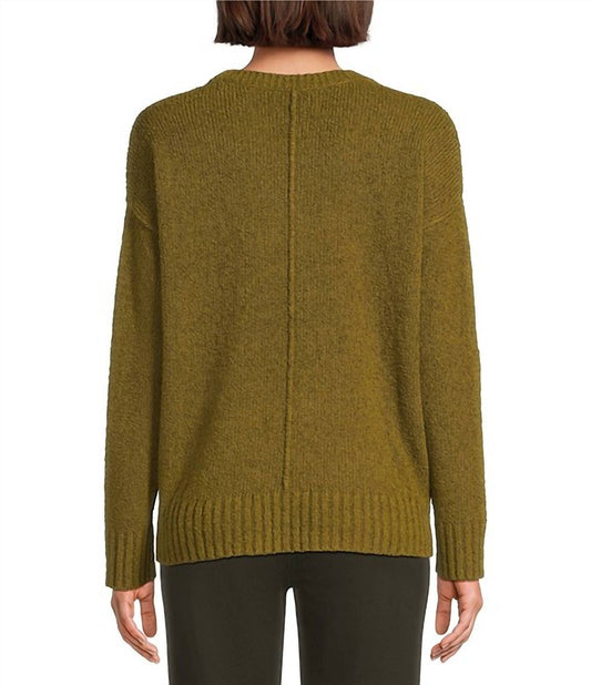 Eileen Fisher - Round Neck Long Sleeve Sweater