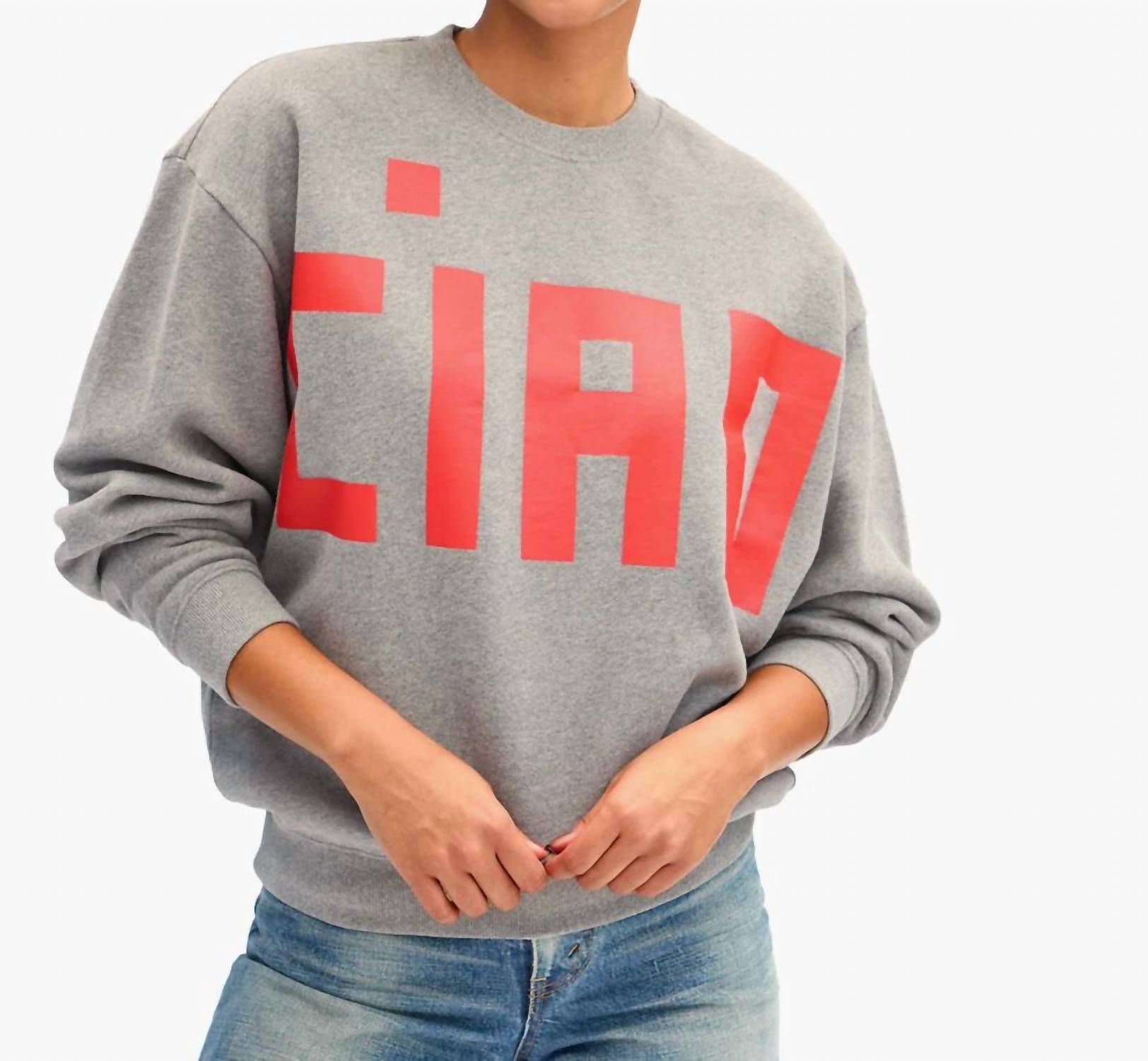 Clare V. - Grand Block Ciao Oversized Sweatshirt