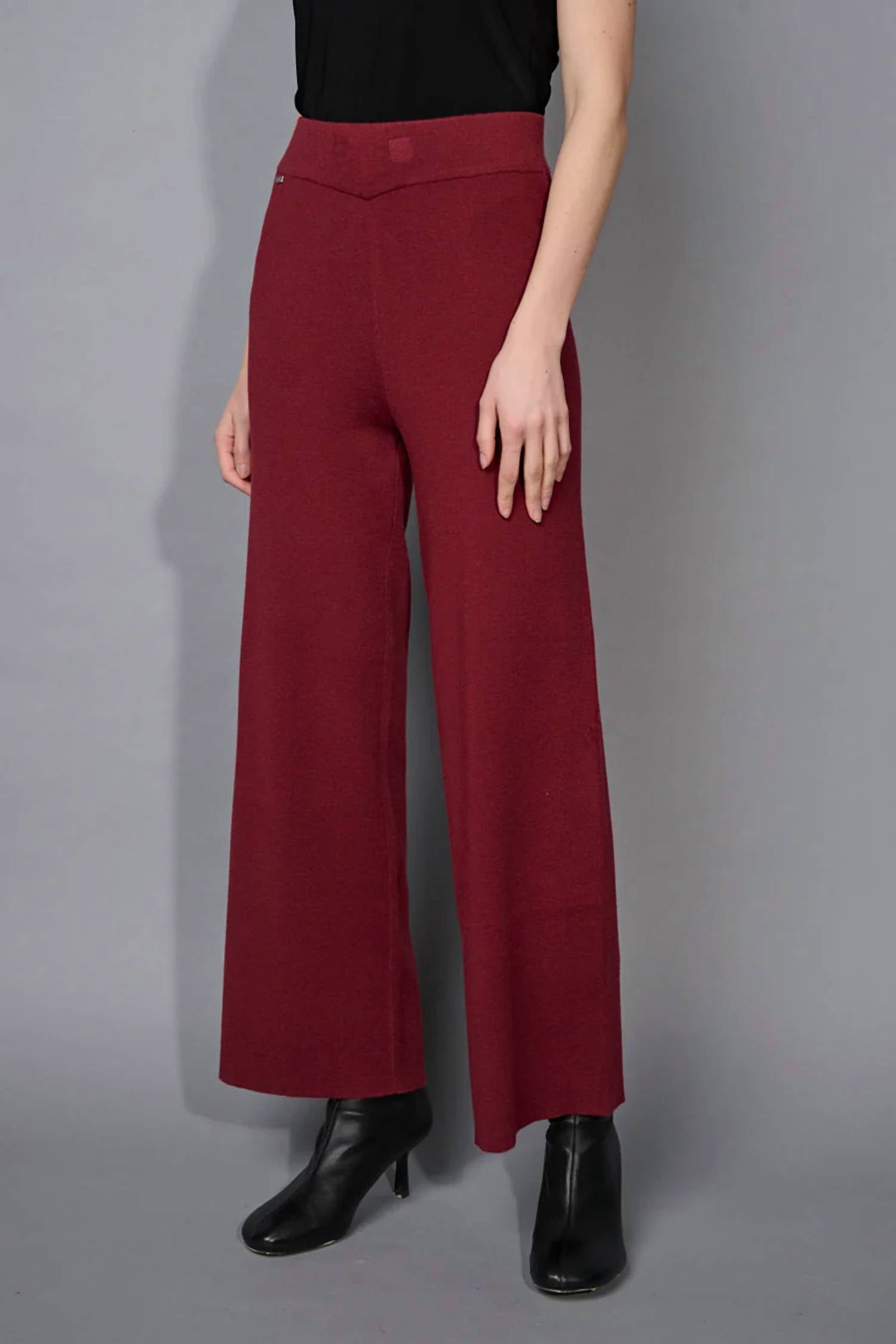 Picadilly - WIDE LEG FULL LEGNTH KNIT PANT