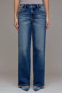 Hidden - Women's Inseam High Rise Logan Dad Jean