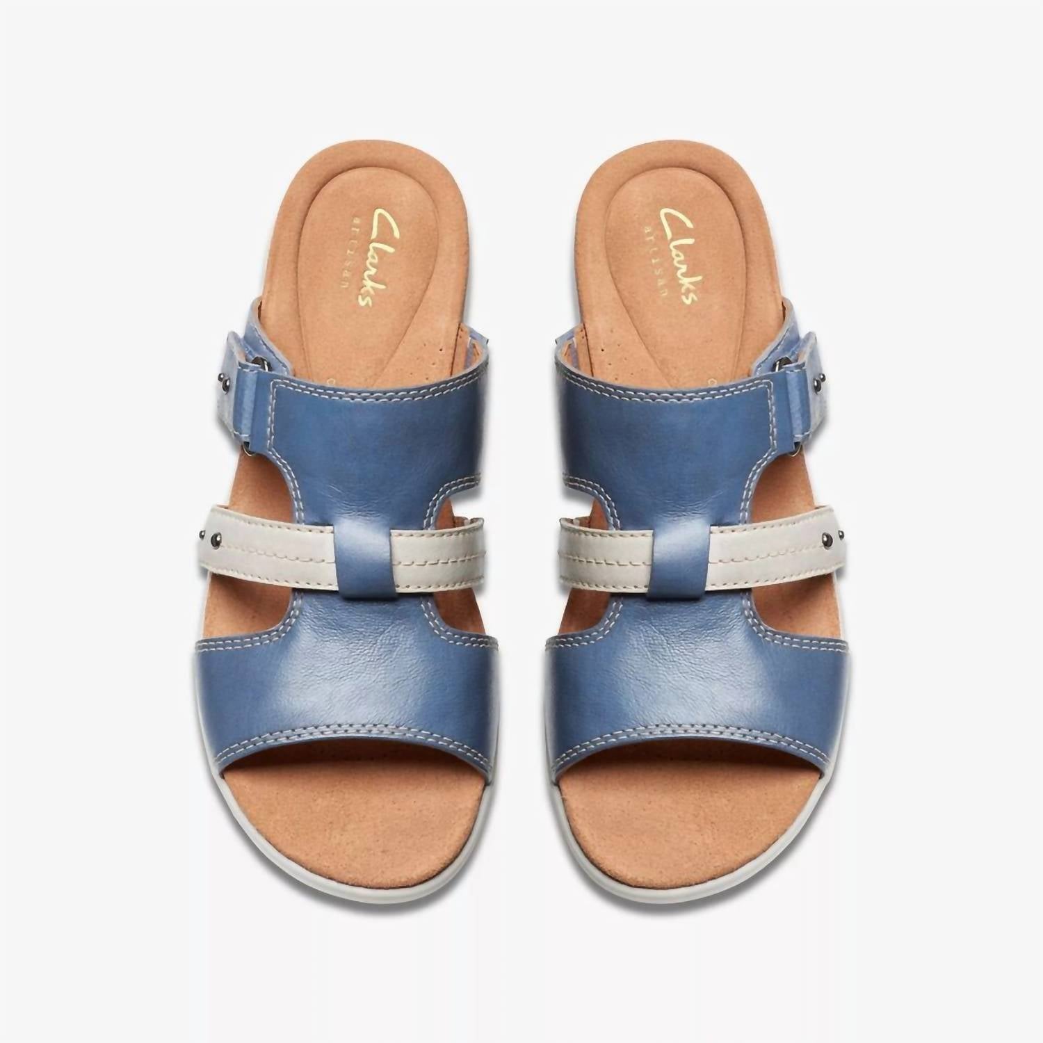 Clarks Women's Tuleah Jane Sandals in denim combi - women's sandal - alternate view