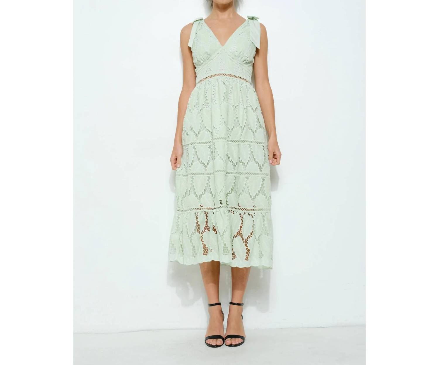 Ina Fashion - Willow Lace Midi Dress