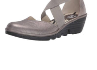 FLY LONDON Women's Paco Wedge Shoes in pewter - women's shoe