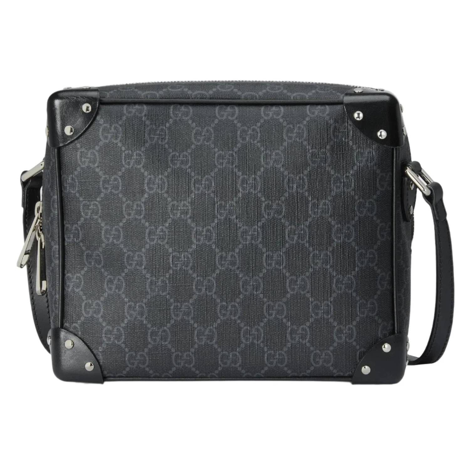 Gucci - Men's Shoulder Bag With Leather Details