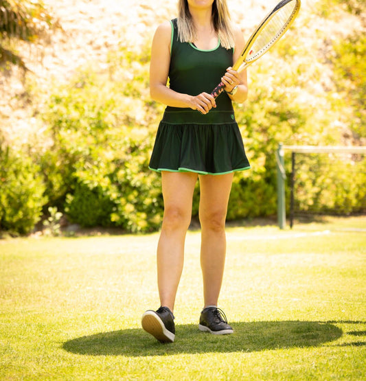 Love Love Tennis - Longer Mesh Sandra Dee Tennis Dress