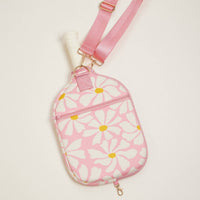 Stone & Stitch - Women's Abstract Daisy Floral Neoprene Pickleball Paddle Bag