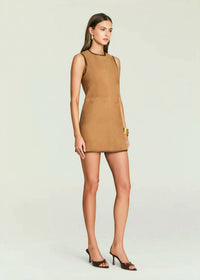 Ser.O.Ya - Francesca Suede Mini Dress