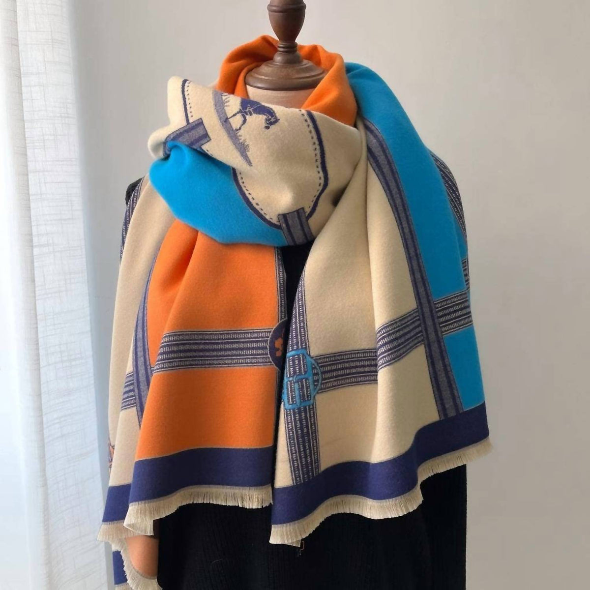 Winding River - Women's Prance Reversible Wrap Artisan Shawl