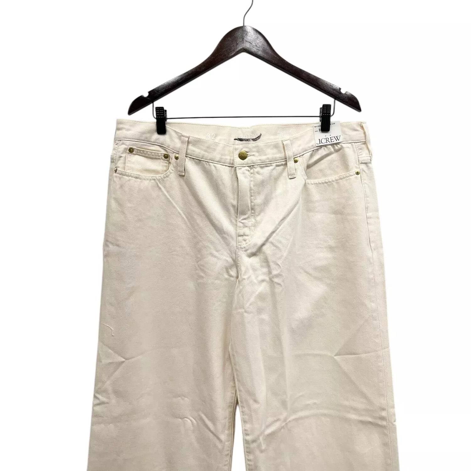 J.Crew - Lower-rise Wide-leg 1984 Rigid Jean