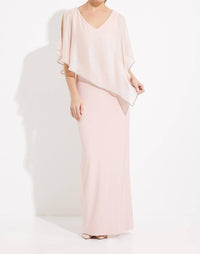 Joseph Ribkoff - Formal V-neck Sheath Dress