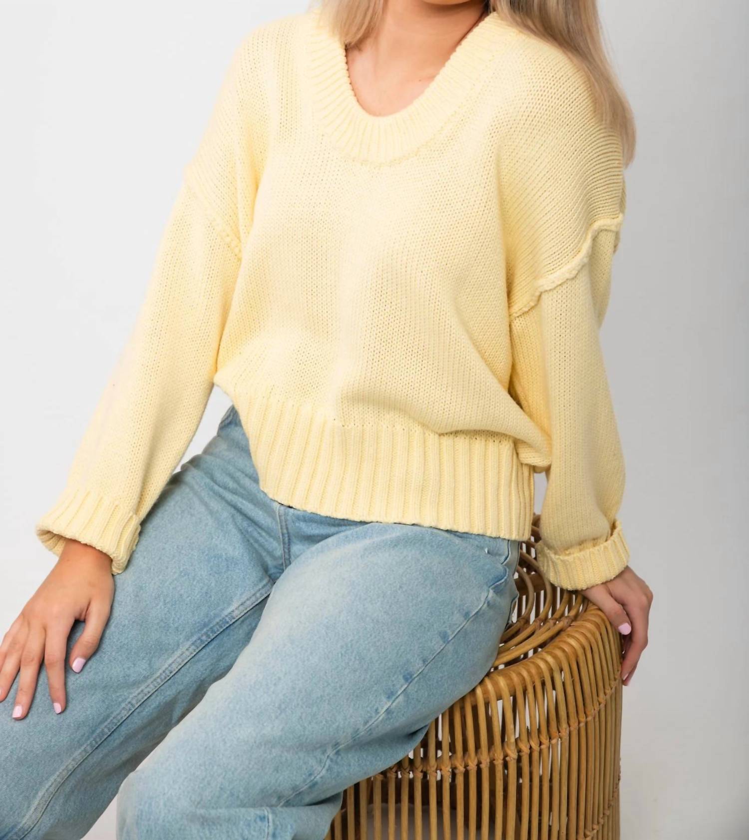 Wishlist - Scoop Neck Sweater