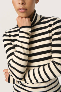 Soaked In Luxury - Spina Slim Fit Rollneck Pullover Sweater