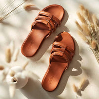OluKai Women's Tiare Slide Sandals in fox - women's sandal - view 6