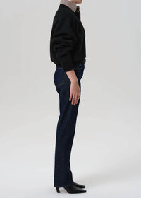 Citizens of Humanity Zurie Straight Leg Jeans in helia - women's jeans - alternate view