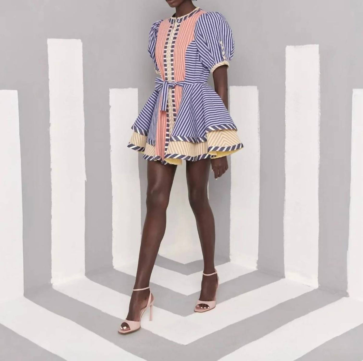 Celia B - Kaen Stripe Dress