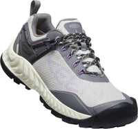 Keen Women's Nxis Evo Waterproof Sneaker in steel grey english lavender - women's sneaker