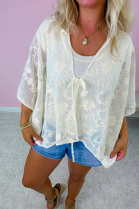 Hyfve - The Colette Lace Coverlet Top