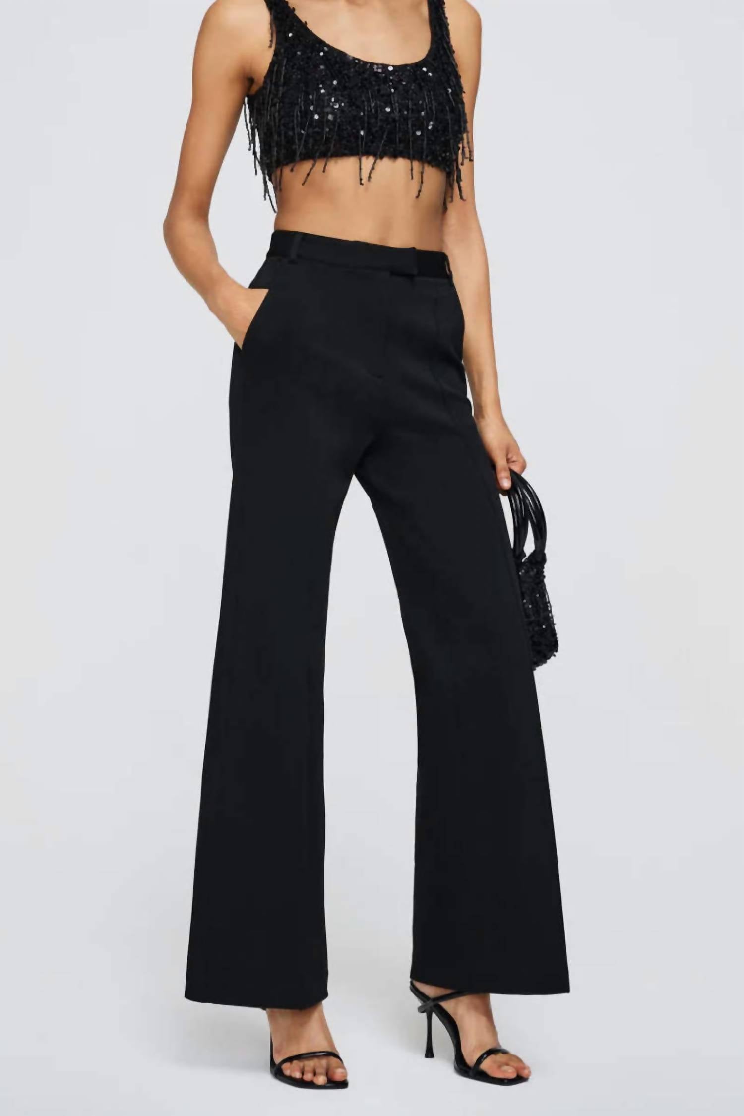 SIMKHAI Dover Pants in black - women's pants