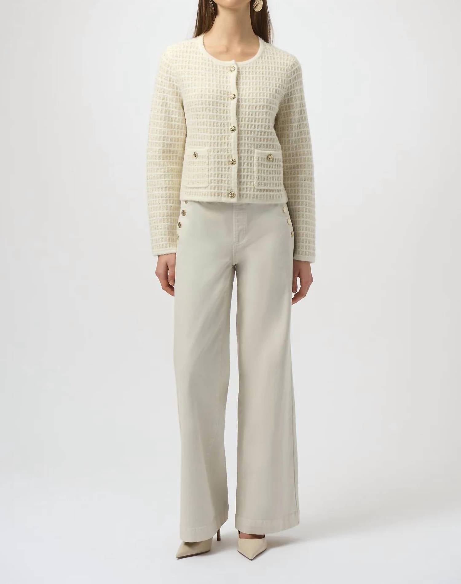 Joseph Ribkoff - Sequined Long Sleeve Cardigan