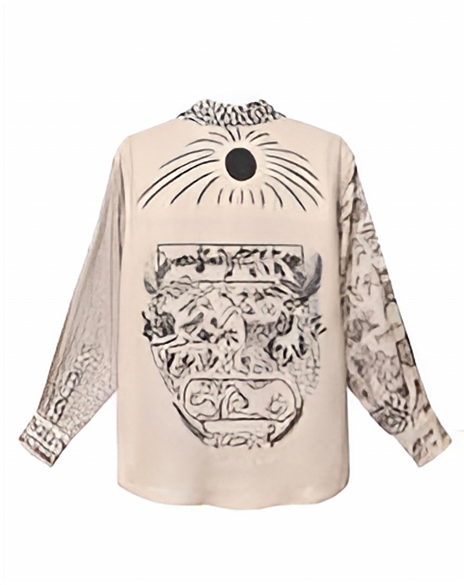 Me369 - Isabel Long Sleeve Button Down Shirt