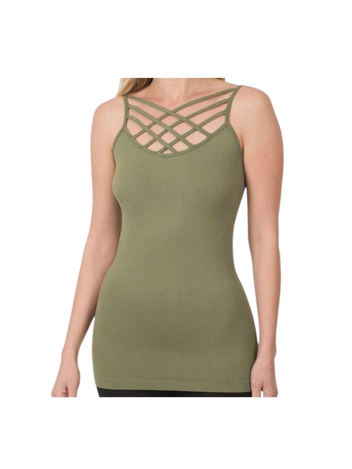 Zenana - Triple Criss-cross Camisole