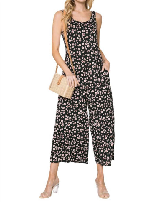 Acting Pro - Maria Flower Power Jumpsuit - PLUS