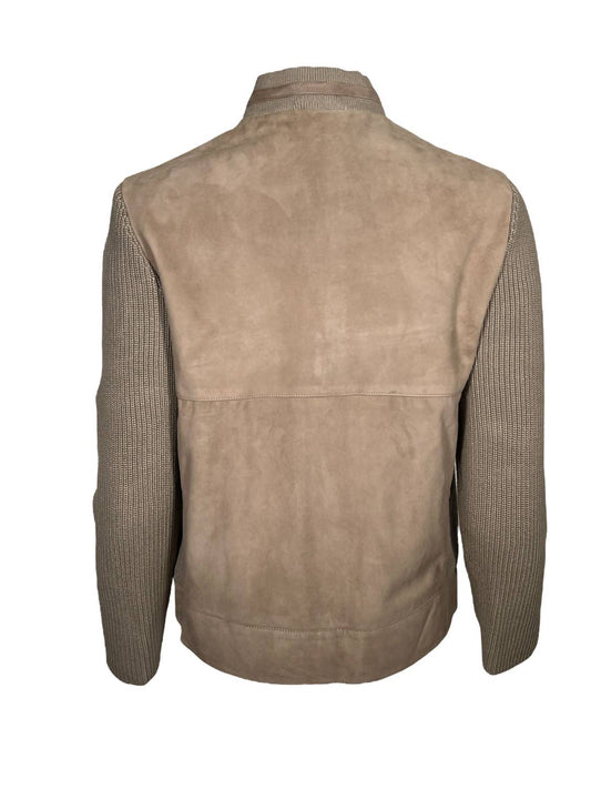 Purotatto - Suede And Knit Jacket