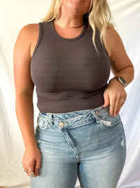 Le Lis - Jenna Tank-style Bodysuit