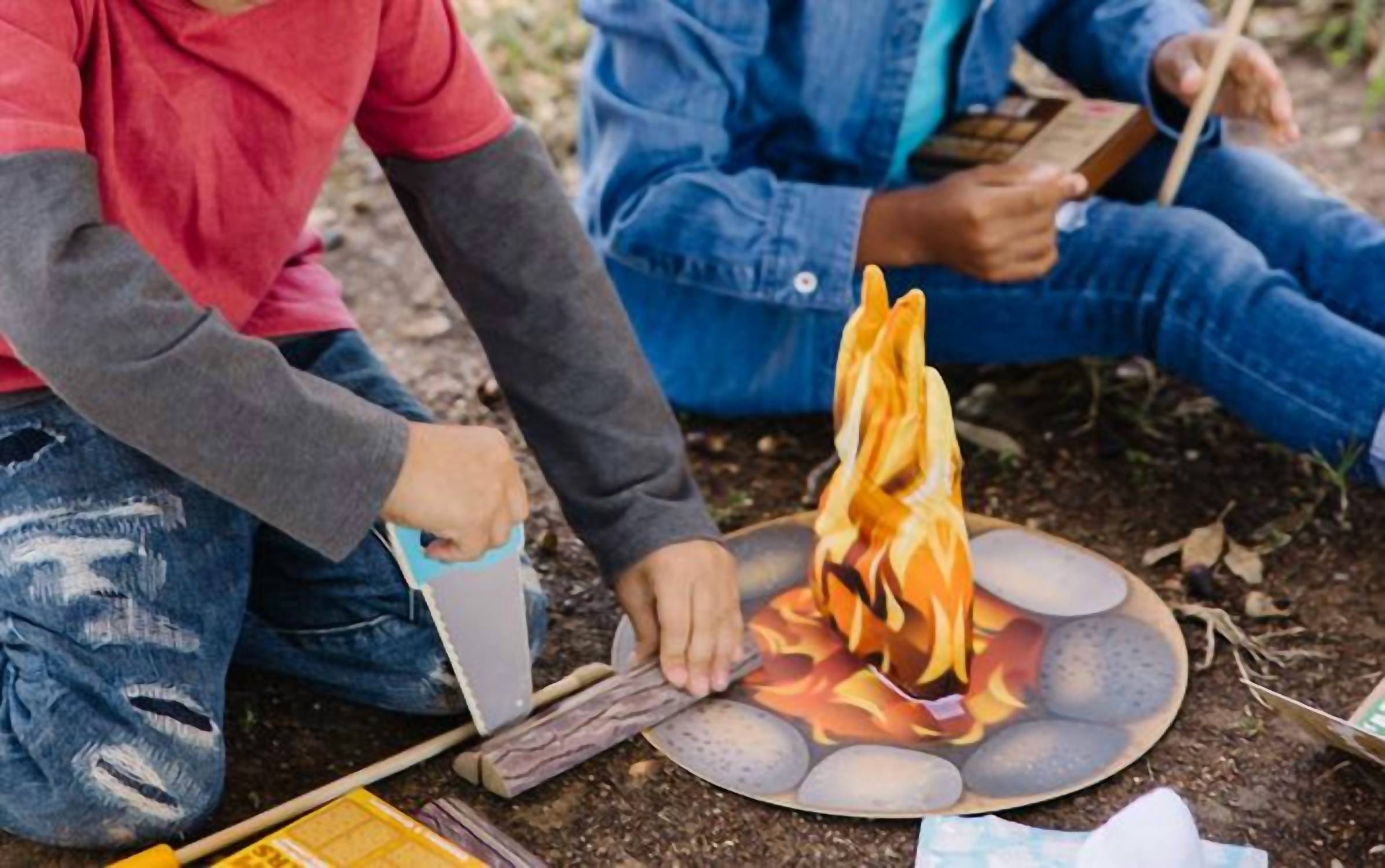 Melissa & Doug - Let's Explore Campfire S'mores Play Set