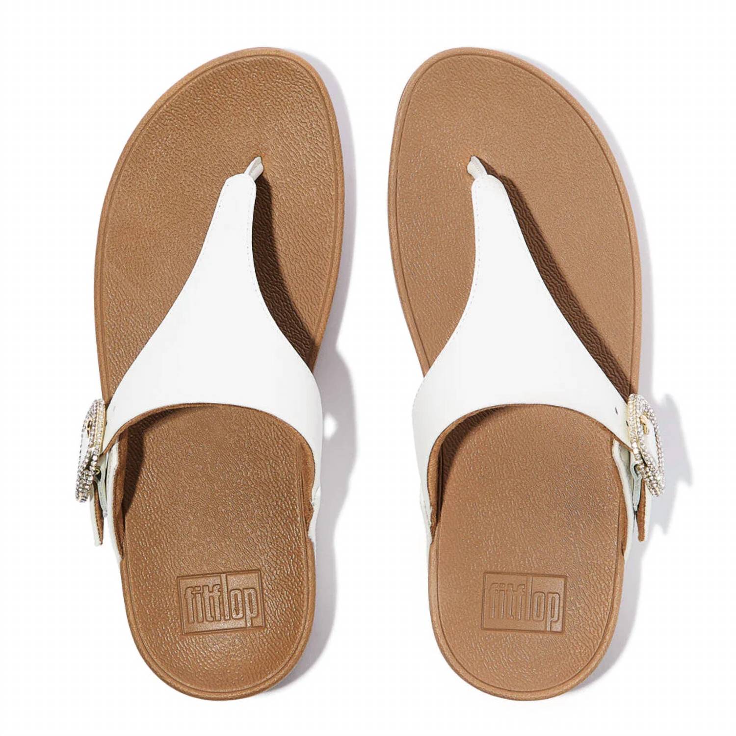Fitflop - Women's Lulu Crystal Buckle Sandal