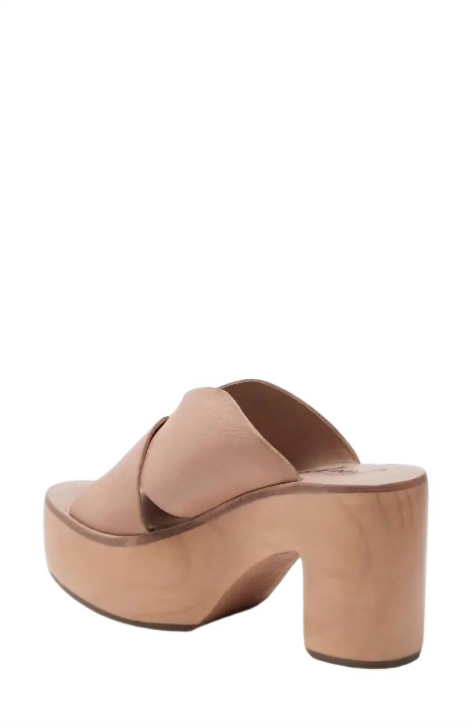 Free People Women's Kora Platform Sandals in carrot ginger - women's sandal - view 4