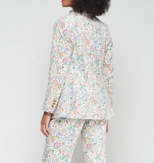 Vilagallo - Floral Corduroy Blazer