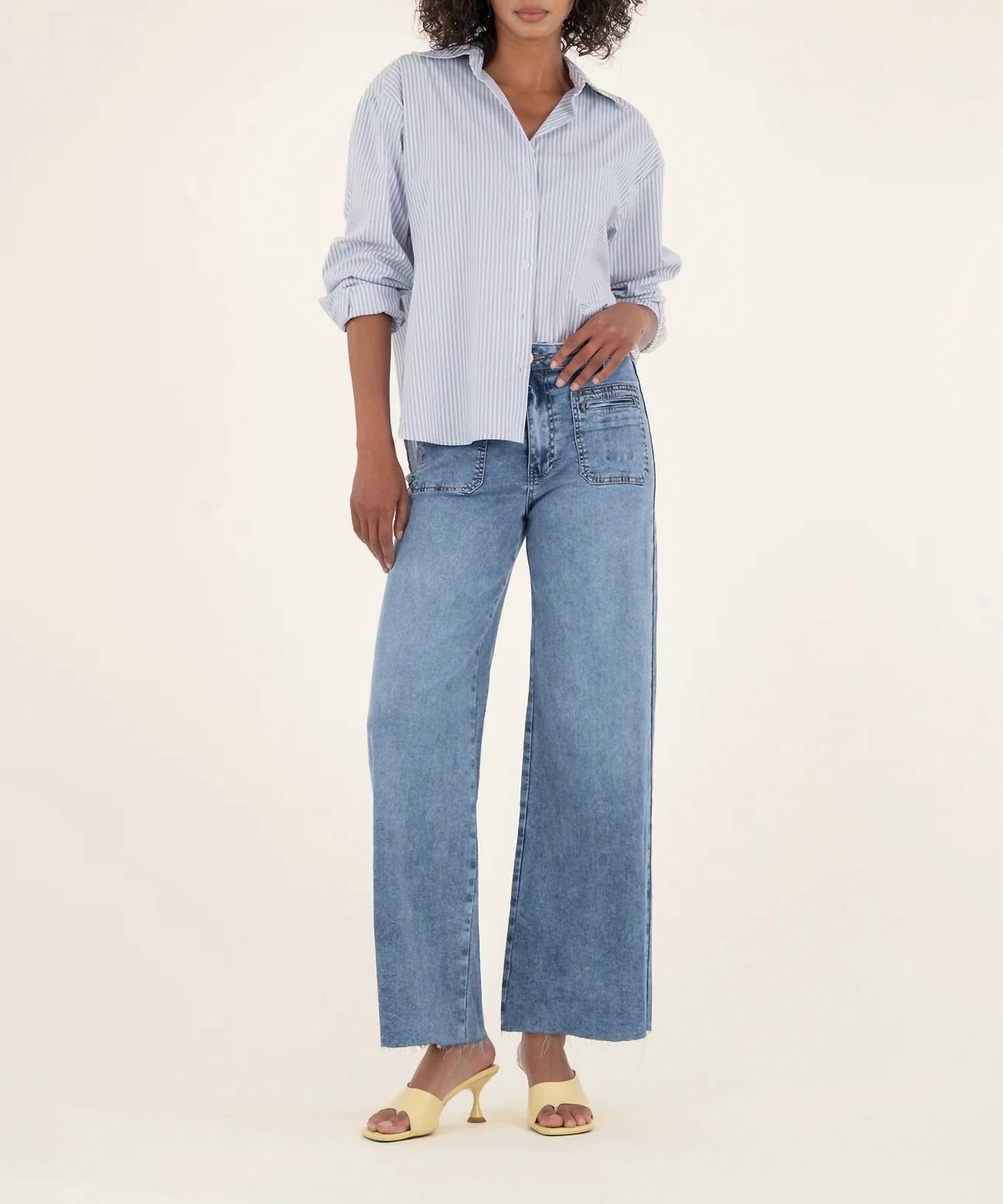 Kut From The Kloth - Meg High Rise Wide Leg Jeans