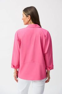 Joseph Ribkoff - Poplin Boxy 3/4 Sleeves Shirt