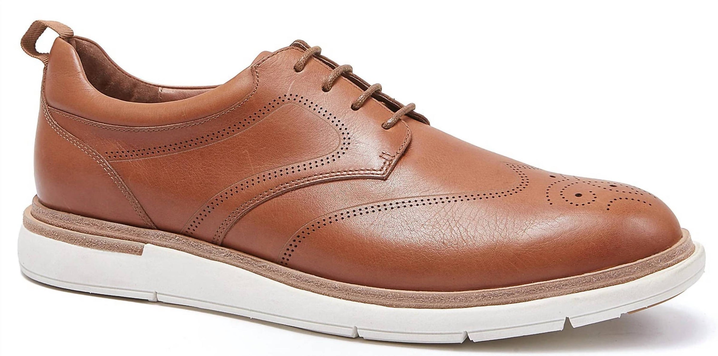 Shooz Wellness - Men's Marine Leather Oxford Brogue Shoes
