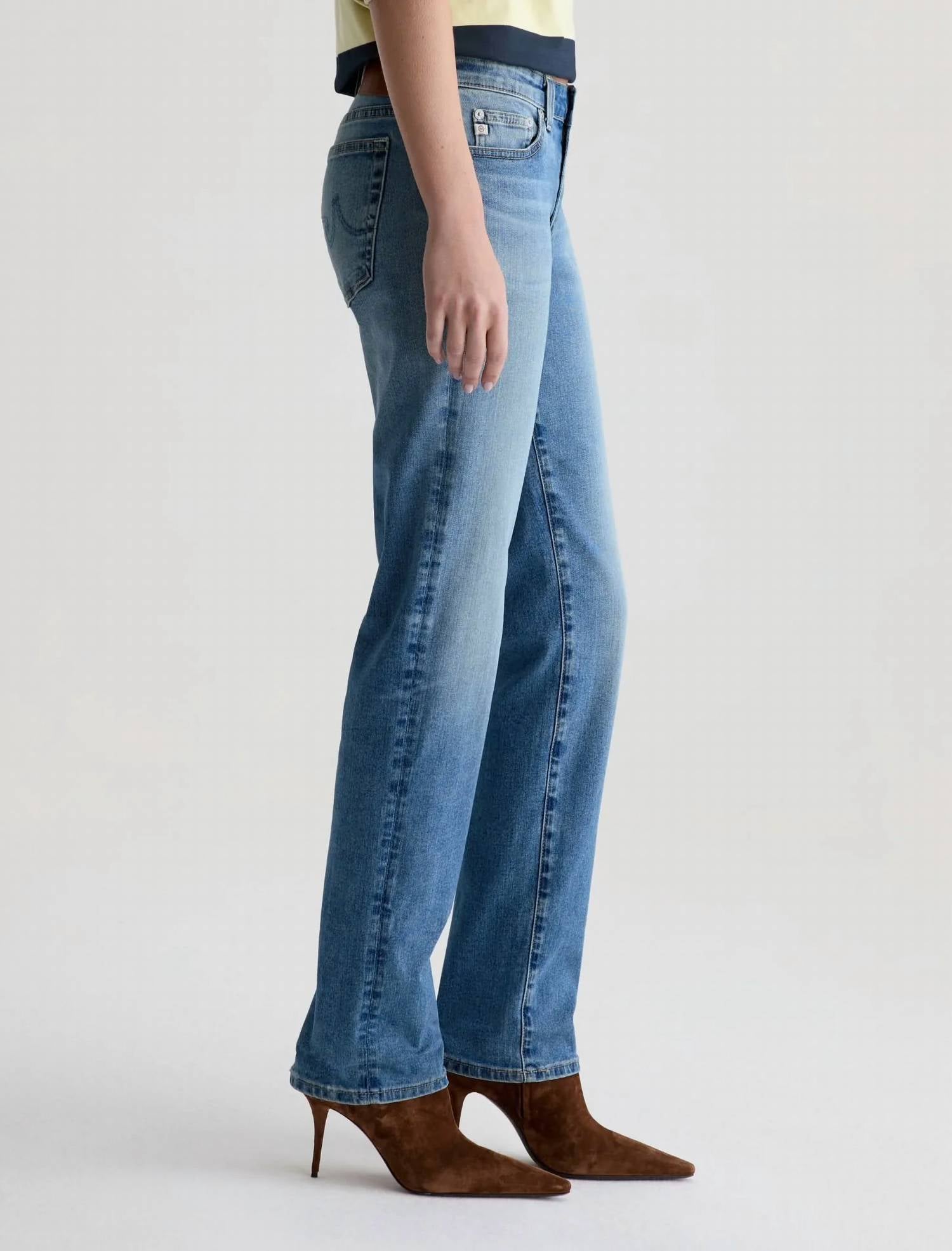 Ag Jeans - Sandra Low-rise Straight Jeans
