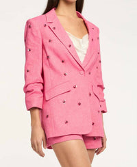 Cinq A Sept - Wildflower Paillette Kylie Blazer
