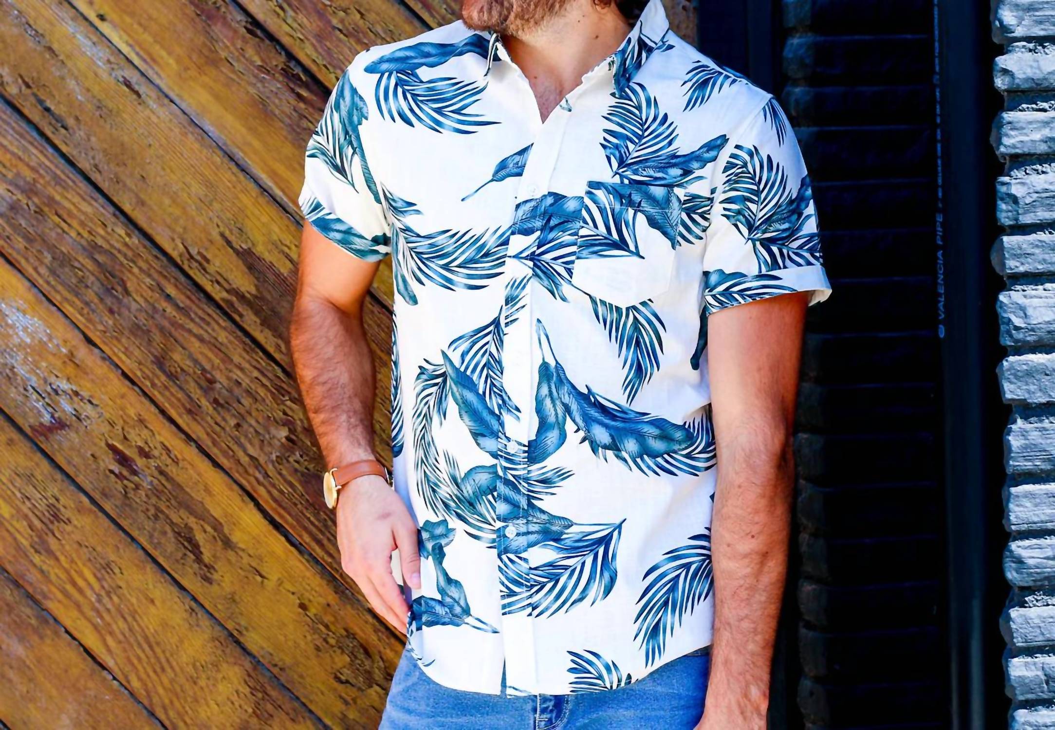 Px - Jude Printed Slub Shirt