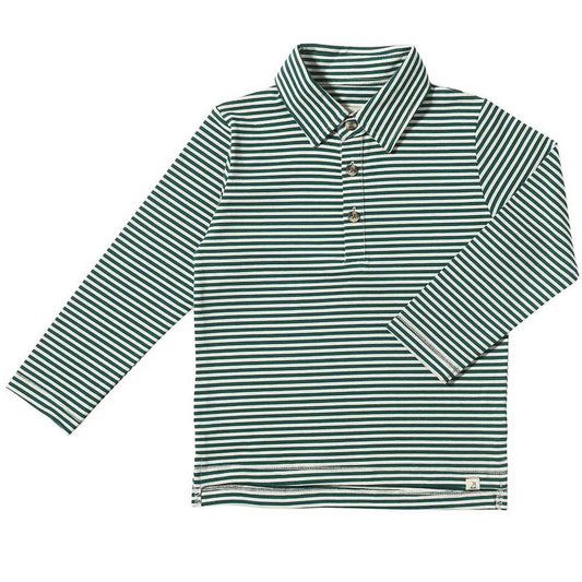 Me & Henry - Boys Midway Stripe Polo