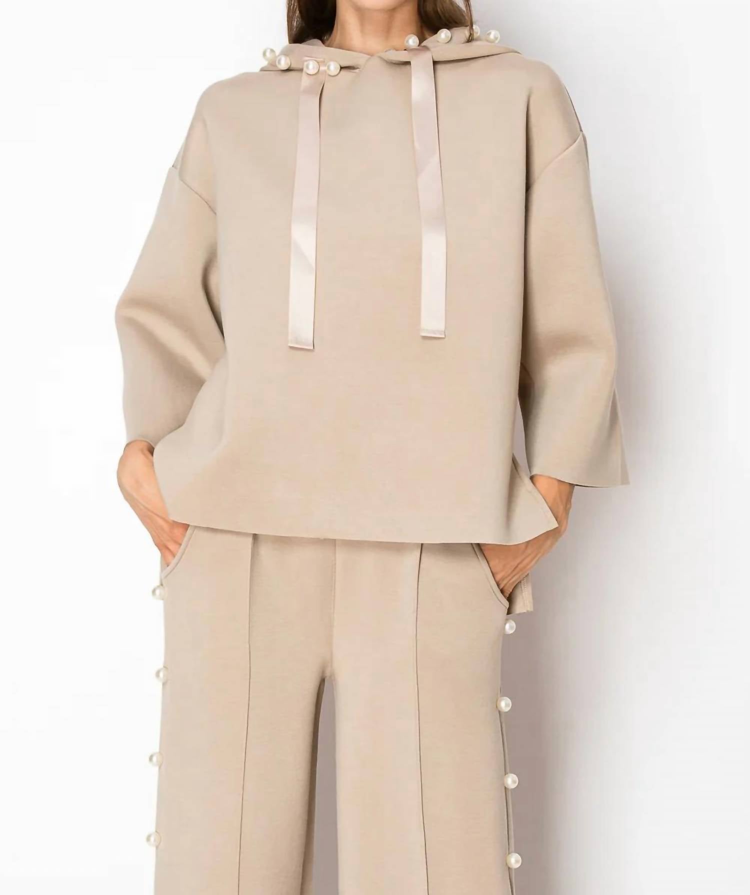 Joh - Francine French Scuba Pearl Hoodie