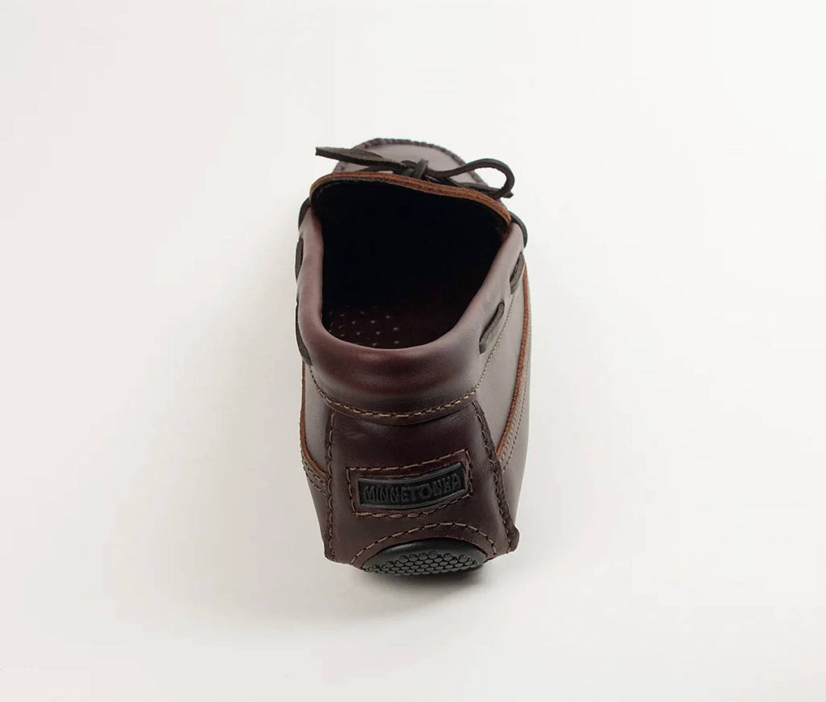 Minnetonka - Men's Double Bottom Driver Cowhide Moccasin
