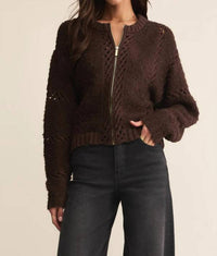 Z Supply - Women's Sundance Zip Up Sweater Jacket