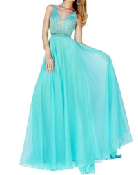 Sherri Hill - Sleeveless Sheer Gown
