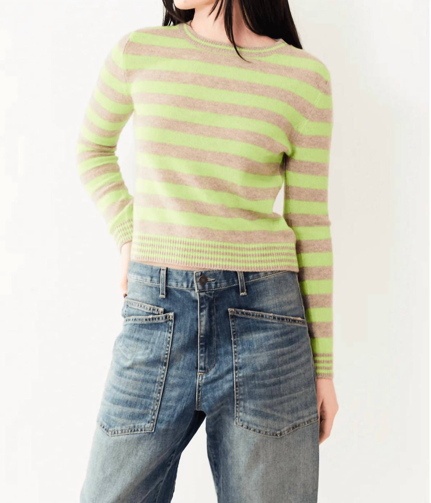 Jumper1234 - Women's Jumper Super Stripe Crew Top