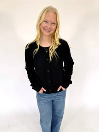 Very J - Button Front Cardigan Sweater