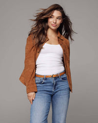 Amsterdam Heritage - Dakota Leather Shirt Jacket